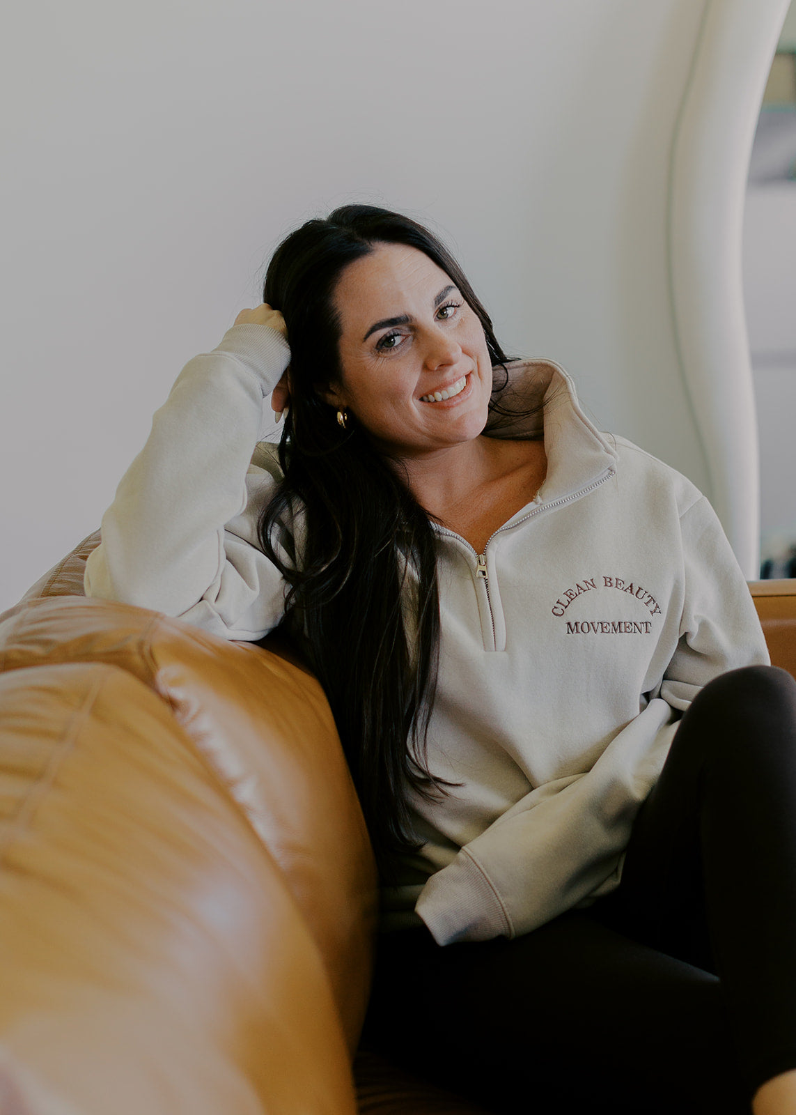 Clean Beauty Movement Crew Neck Sweatshirt
