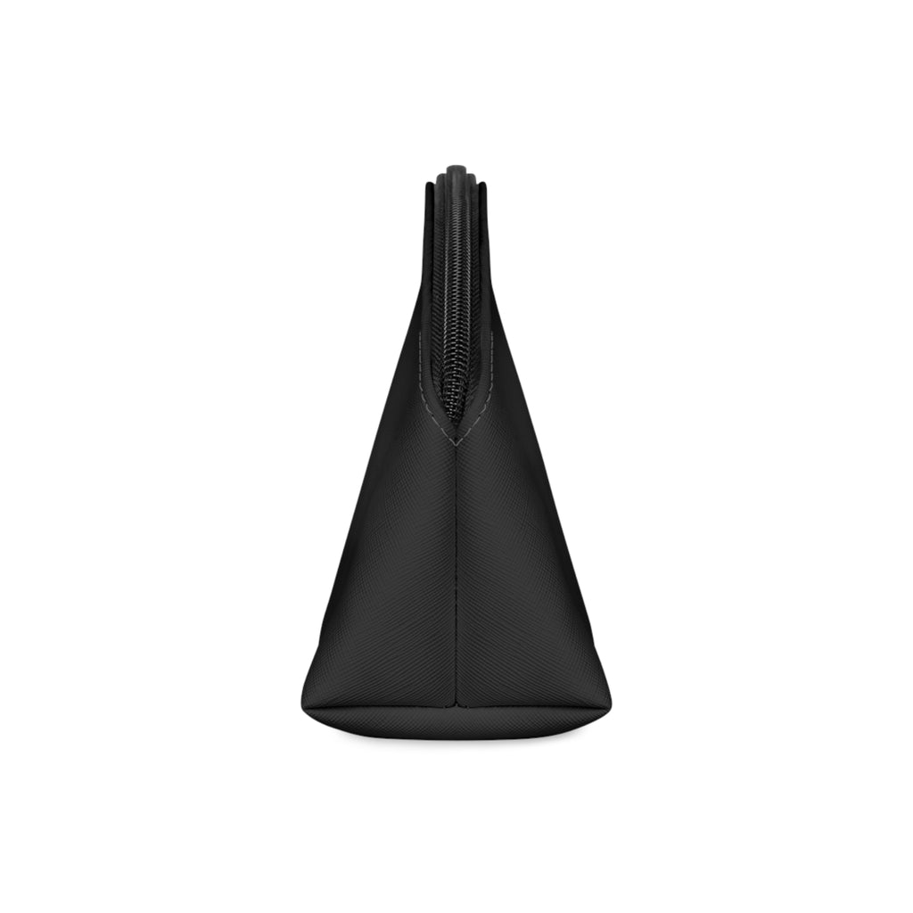 Too Pretty To Poison Black Makeup Bag