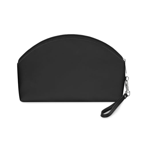 Too Pretty To Poison Black Makeup Bag